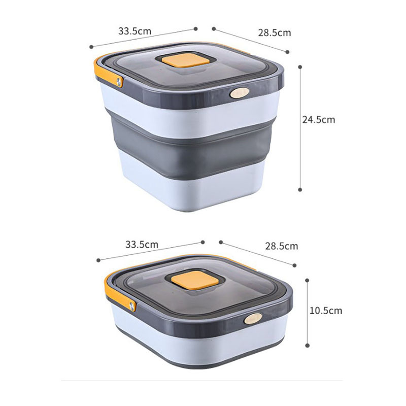 Opvouwbare voedselcontainer voor huisdieren van 10 kg voor honden en katten, emmer voor droogvoer, huishoudelijke rijst, verzegelde container, accessoires voor huisdieren